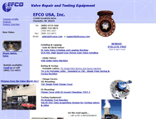 Tablet Screenshot of efcousa.com